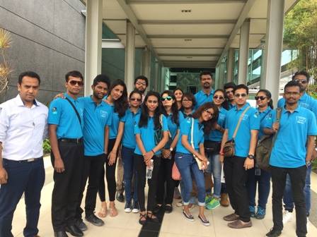 Industrail visit for students in kualalumpur